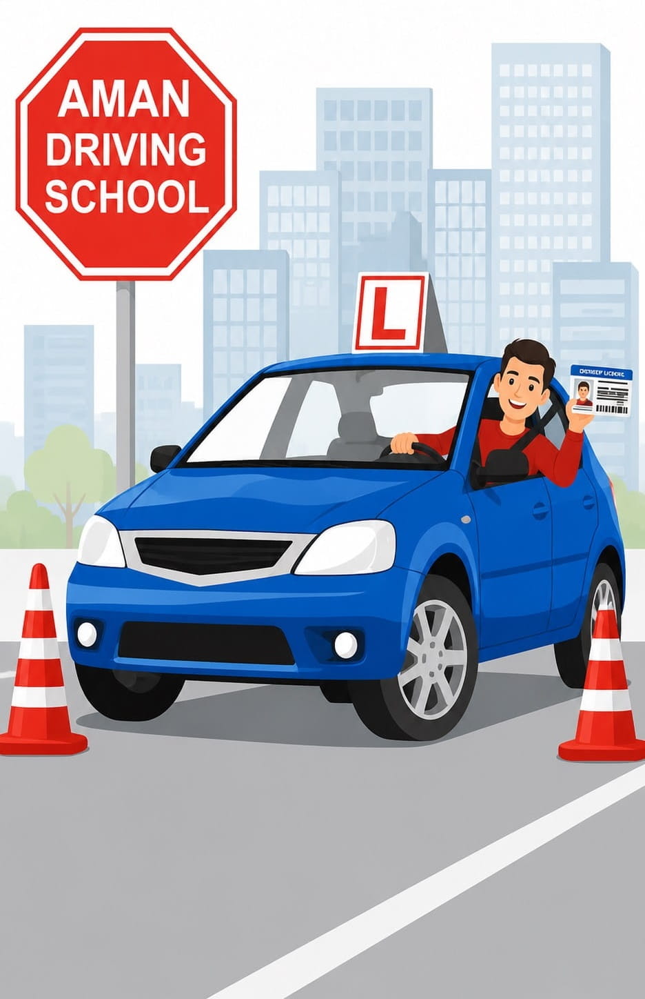 aman driving school 1